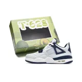 Белый, темно-синий [Премиум улучшенный - более удобный и прочный]