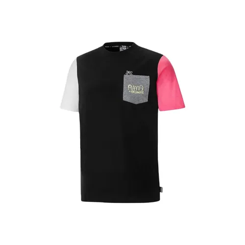 PUMA Мужская черная футболка