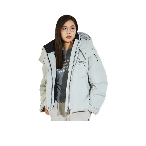 MUGUOGUOMU Зимний пуховик свободный крой женский