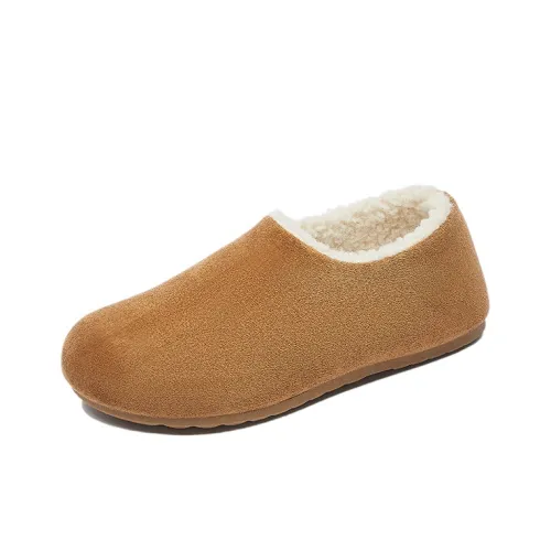 Lin's Travels С флисовой подкладкой Обувь Birkenstock Теплоизоляционный Устойчивый к истиранию Низкий Топ Утепленная обувь Женская