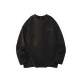 Чёрный (Красный текст)