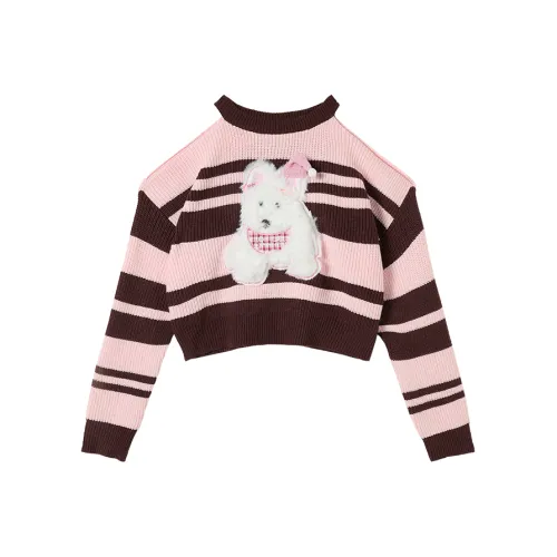 FABRIC PIG Розовый Свитер Женские Свитера