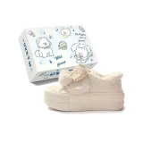 Белый бант [утолщенный и с флисовой подкладкой, термический]