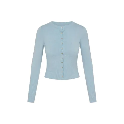 FRANKIES BIKINIS Lenon Пуговица Вверх KNIT Свитер Трикотаж Женские