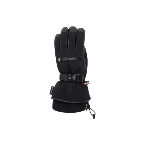 MONCLER Полиамид Спортивные Перчатки Женские Черный Розовый Коричневый