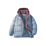 Джинсовый синий (серая клетка)