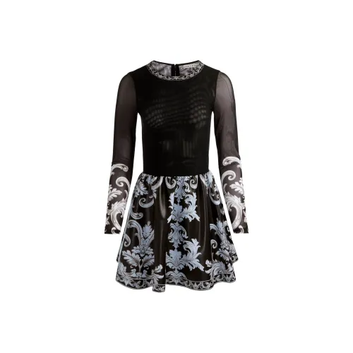 ALICE+OLIVIA Длинное платье с длинными рукавами женское