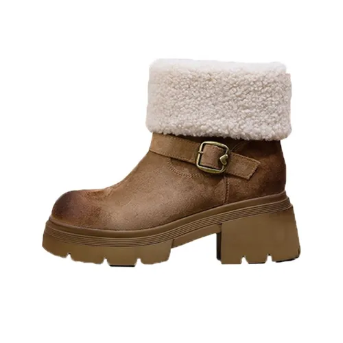 WUJI Короткий Мартин Boot 4CM Женские