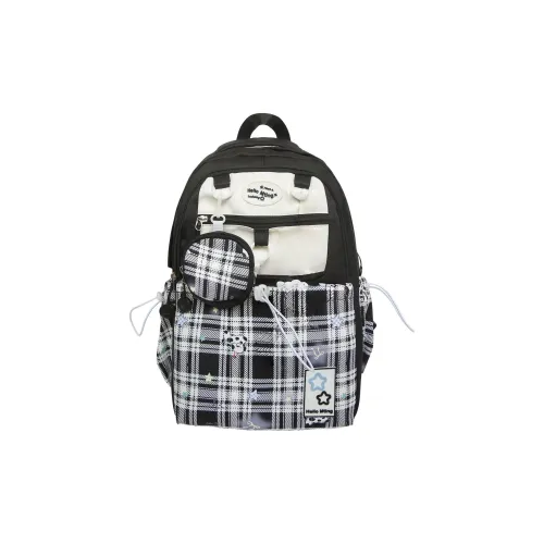 Villelon Нейлон Рюкзак Стандартный Женский Черный Розовый Фиолетовый Желтый Синий Зеленый