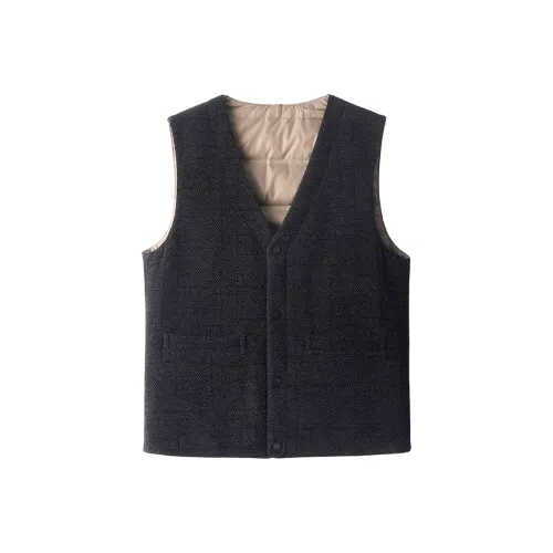 KAISER Мужские черные жилеты