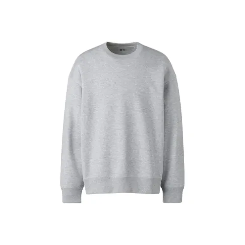UNIQLO Серый Унисекс Свитшоты