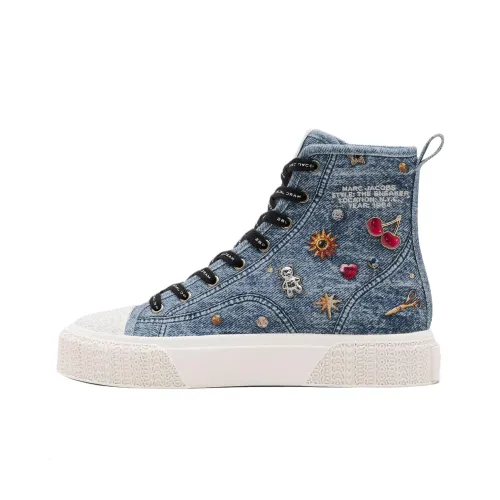 MARC JACOBS The Trinket Украшение Высокие Топы Женские Синие