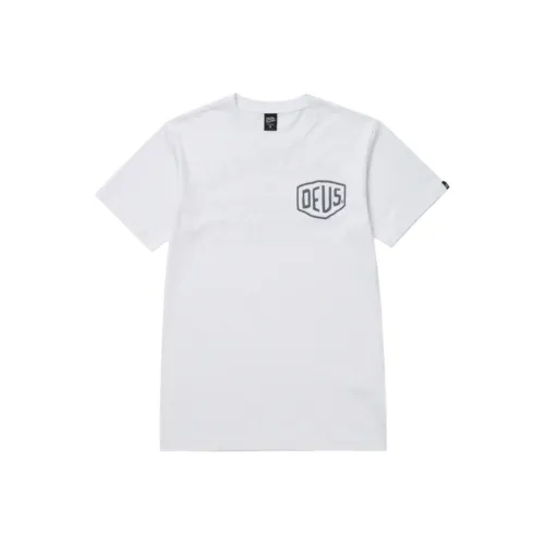 Deus Ex Machina Белая Мужская T-Рубашка