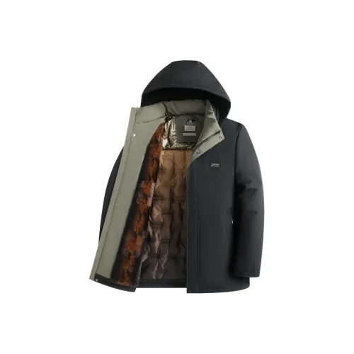 27DESHENGHUO Хлопковый пуховик Мужской