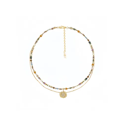 YOAR Медный сплав Ожерелья Женские