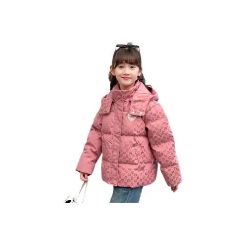 ZHIO Розовый Школьный возраст Утеплённые куртки
