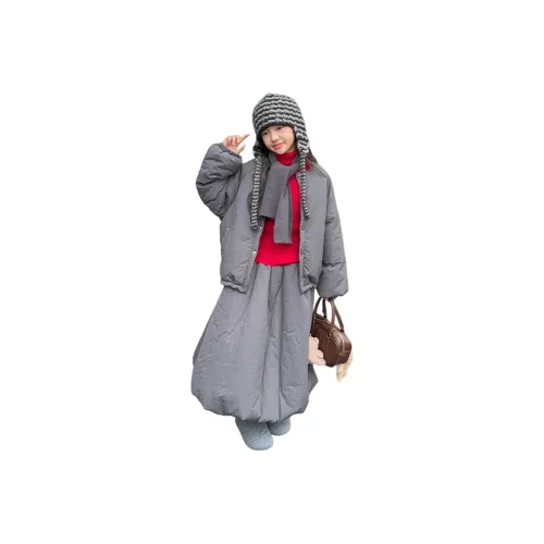 YOUMIWU Пуховик Комплект для детей Юбка-куртка