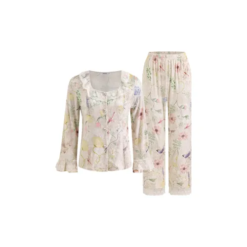 MY BODY Цветочный Красота В Цветке Сад Женские Пижамные Комплекты