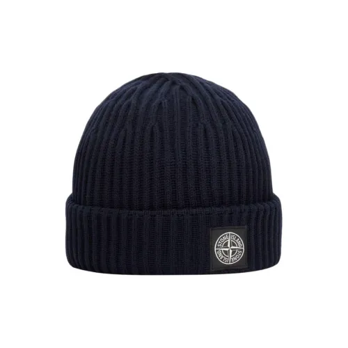 Stone Island Шерые Бини Мужской Синий