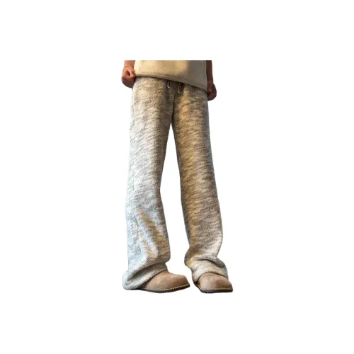 MORii Серый Белый Унисекс Повседневные Штаны