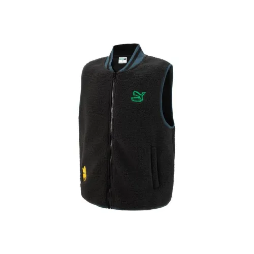 PUMA Мужские черные жилеты