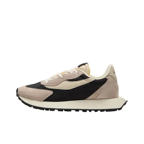 Norman Walsh Slip-resistant Breathable Lightweight Low-Top Running Shoes Unisex Beige Black Нормэн Уолш противоскользящий дышащий легкий низкий топ беговые кроссовки унисекс бежевый черный