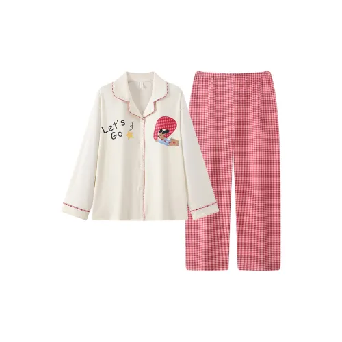 ЮЙЧЖАОЛИНЬ Pajama Комплект Осенний и Зимний Женский