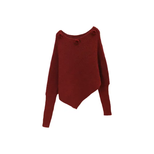 MISHOW Красный топ Женский трикотаж