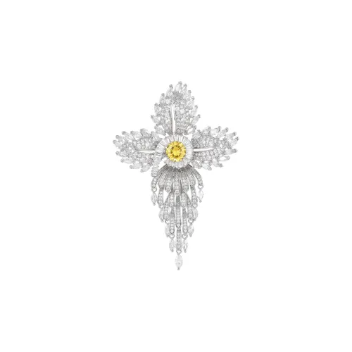 Фиолетовый медный сплав броши унисекс