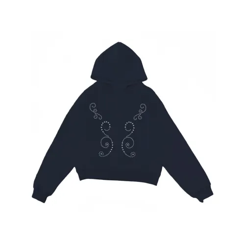 Incolore Темно-синий Синий Женский Свитшот