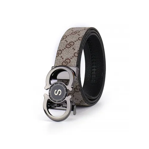 Devanro Коровья кожа ремни мужской 3,5 см