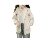 Бело-серый (утолщенный с флисовой подкладкой)