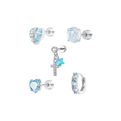 JianKai Серьги из титанового стального сплава Унисекс