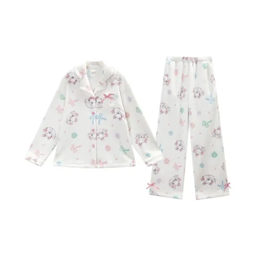 GUKOO x Disney Пижамный комплект Женские Телесно-розовый