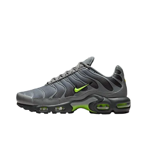 Nike Air Max Plus Дышащий Robust Резиновый Повседневные Беговые Кроссовки Унисекс Серый