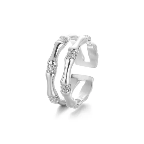 Quarqor Кольца из титана и стали Унисекс