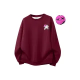 Бордовый Высококачественный Хлопок