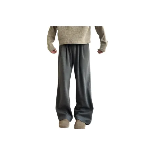 SHEXIU Темно-серые унисекс повседневные штаны