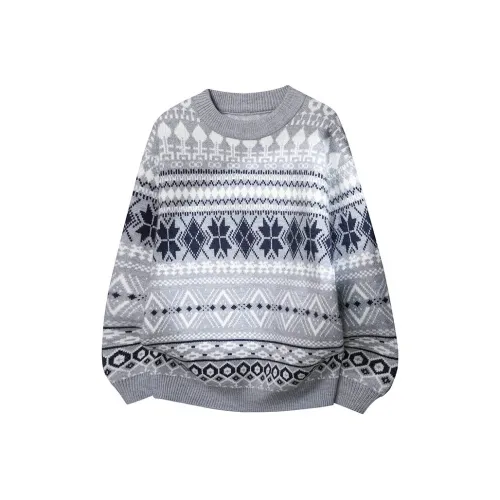 HATCHESSEL Круглый вырез Вязаная модель Свитер Унисекс