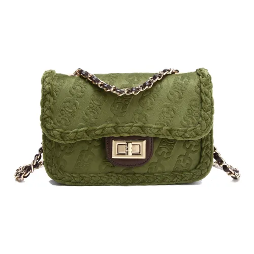 Carit Koty ПУ (полиуретан) Сумка через плечо Стандартная Женская Зеленая