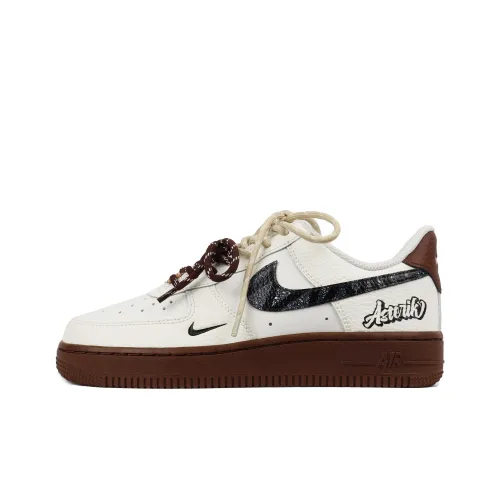 Nike Air Force 1 Basque Брауни Покрытие Баланс Устойчивые к истиранию Низкие Скейтбординг Кроссовки Женские Экрю