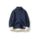 Темно-синий [с флисовой подкладкой, улучшенный]