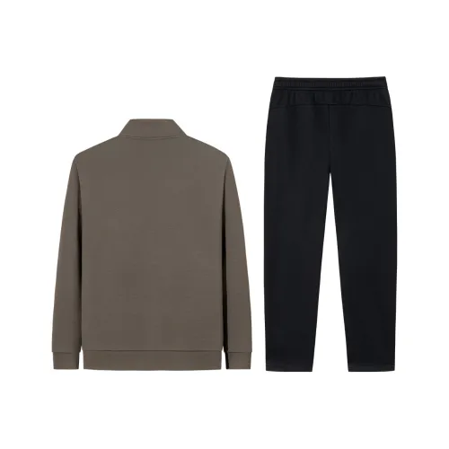 Anta Повседневная спортивная одежда Мужская Темно-умбровая Серый