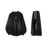 Темно-синий, синий + черный, джинсы, с флисовой подкладкой