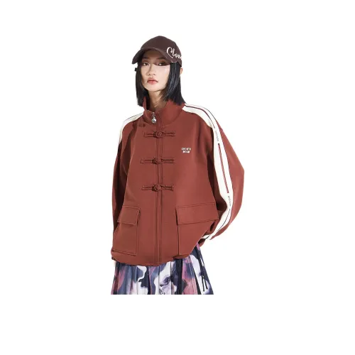 MUGUOGUOMU Осенняя куртка свободный крой женский