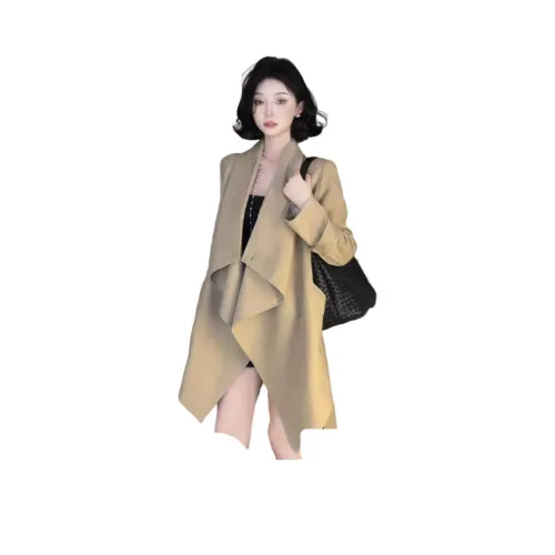 COVER TIME [Khaki] Женская тренч-куртка