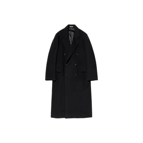 Auralee Fw25 Супер-Тонкий Шерсть MOSSER CHESTERFIELD Пальто Мужской