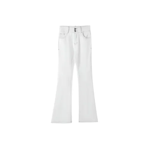 VENICEW Белый с VN Бренд Наклейка Женские Джинсы