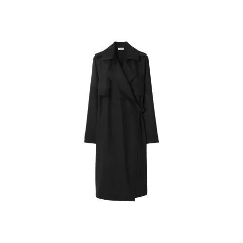 Burberry Черное Женское Пальто