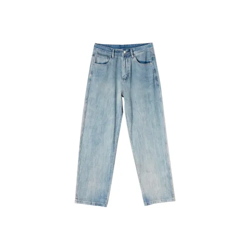 Fingercroxx Blue Unisex Jeans Фингеркрокс Синий Унисекс Джинсы